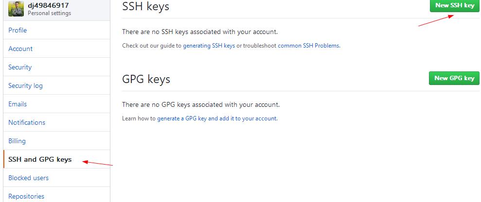 github绑定ssh-key2